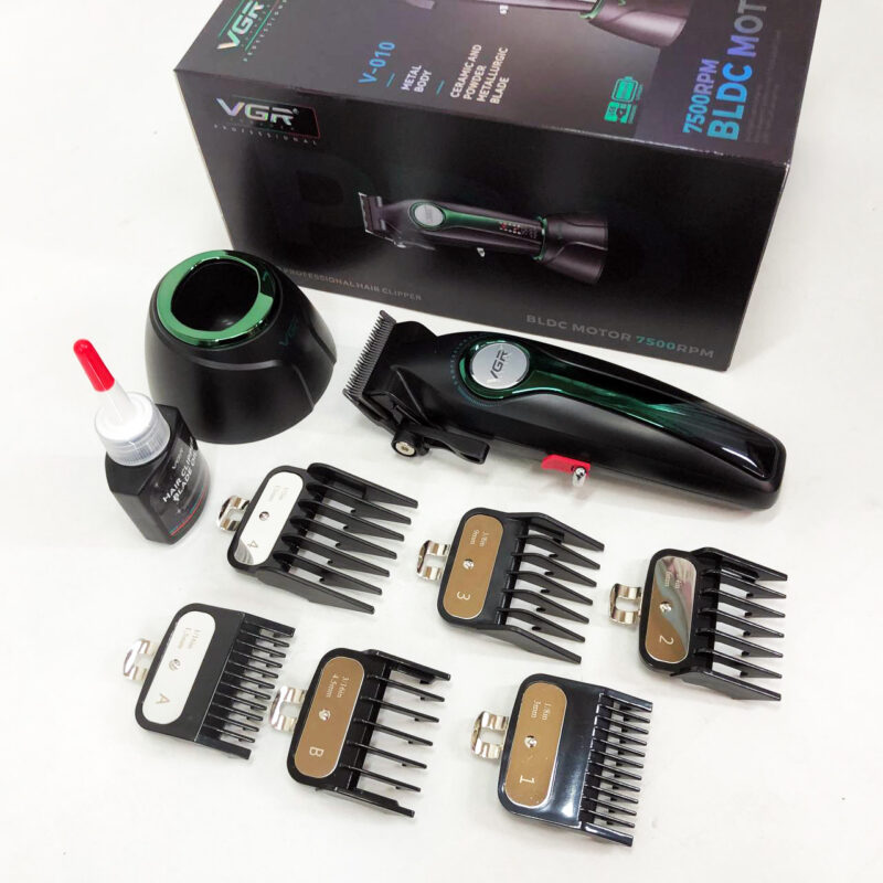 Машинка для стрижки VGR V-010 Professional Metal — швидка та акуратна стрижка для професіоналів і вдома.