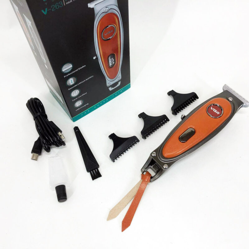 Тример VGR V-263 Orange – потужний інструмент для стильних зачісок