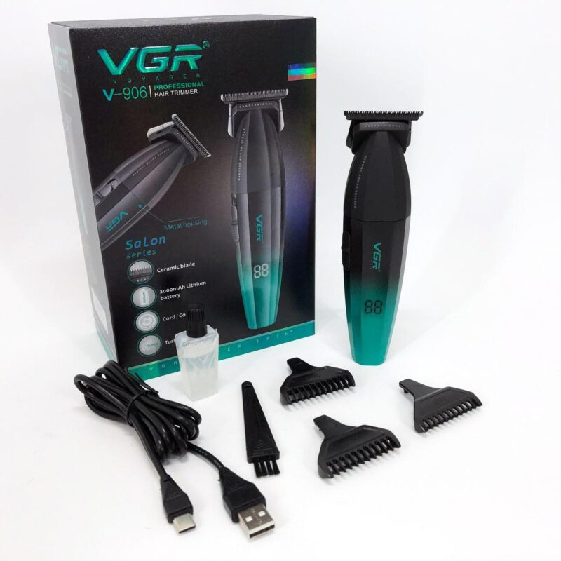 Машинка для стрижки волосся VGR V-906 тример для окантовки та стрижки бороди.