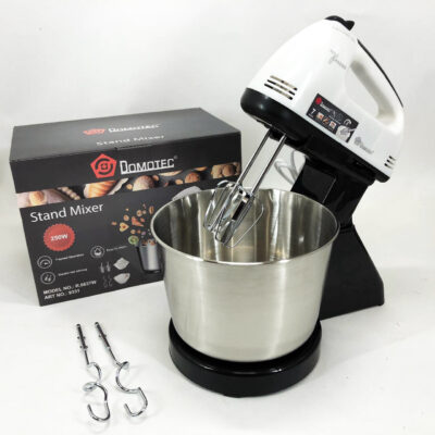 Миксер стаціонарний Domotec R6637W на 250 Вт з 7 швидкостями для кухні