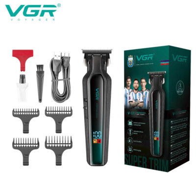 Професійний триммер VGR V-930 для бороди та вусів з керамічними лезами
