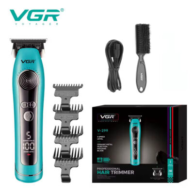 Тример VGR V-299. Синій. Потужний та багатофункціональний пристрій для догляду.