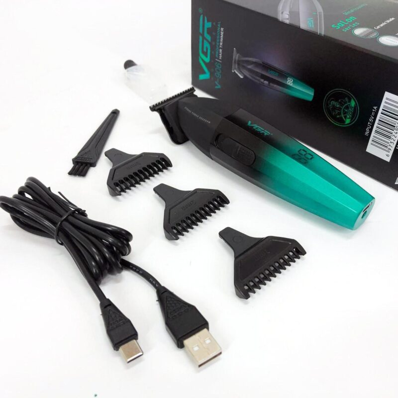 Машинка для стрижки волосся VGR V-906 тример для окантовки та стрижки бороди.