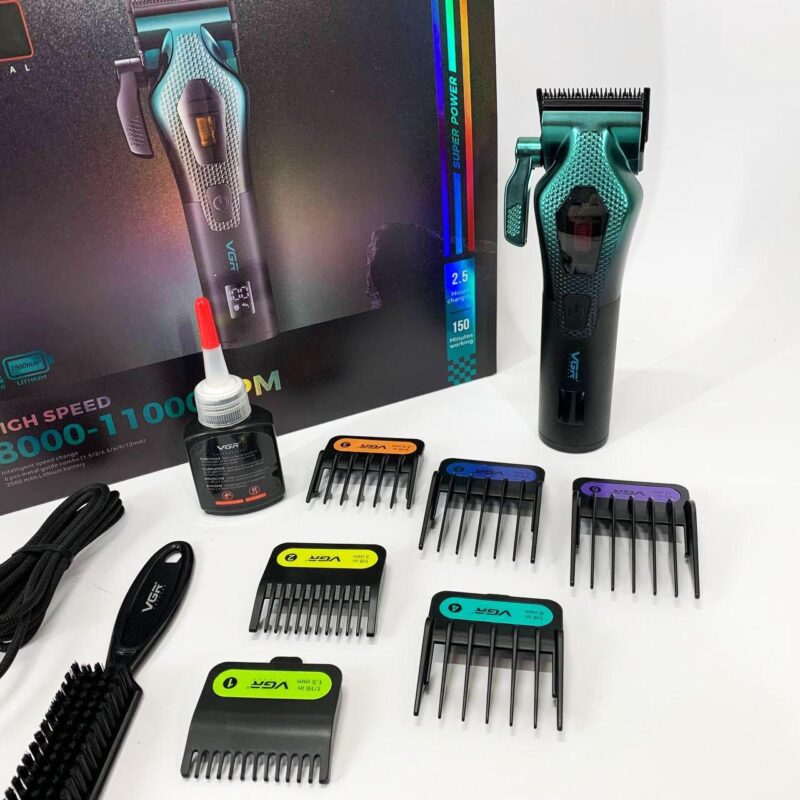 Акумуляторна машинка для стрижки VGR V-271 — потужний інструмент для професіоналів та домашнього використання.