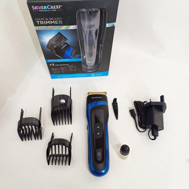 Машинка для стрижки волосся Silver Crest SHBSP 800 A1 з подвійним живленням для зручного догляду