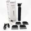 Машинка для стрижки волосся Vintage T9-2 BLACK — бездротовий тример з 4 насадками для ідеальної стрижки.