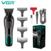 Тример VGR V-998 — зручний аксесуар для стрижки волосся з автономною роботою до 180 хвилин.