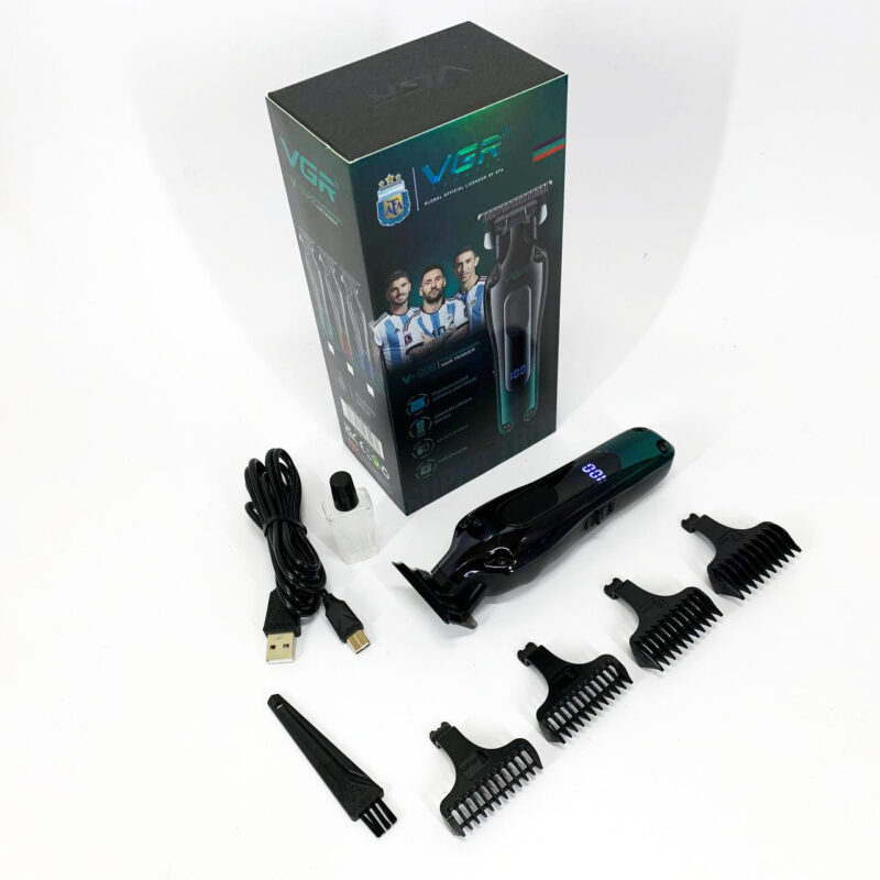 Тример VGR V-998 — зручний аксесуар для стрижки волосся з автономною роботою до 180 хвилин.