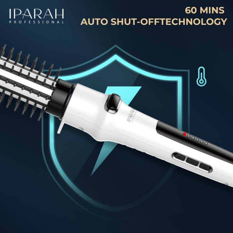 Електрична фен-щітка IPARAH Professional P-280 з 6-рівневим регулюванням температури для ідеальної укладки волосся.