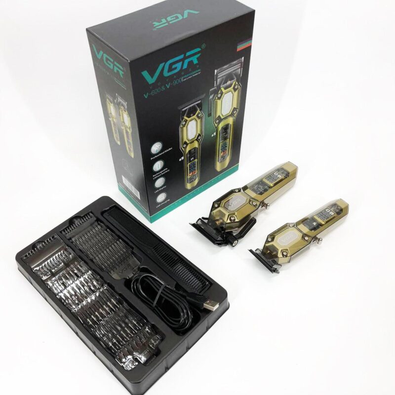 Комплект 2 до 1 VGR V-600 V-900 — зручний інструмент для професійної стрижки вдома.
