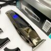 Машинка для стрижки волосся VGR V-070 акумуляторна з USB та індикатором зарядки для ідеального зовнішнього вигляду