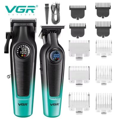 Комплект VGR 2 в 1 V-196 & V-996 GOLD — універсальний набір для догляду за волоссям.