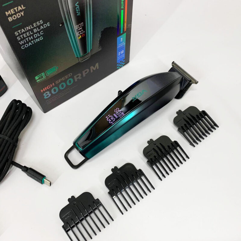 Тример VGR V-974 — свобода стрижки з тривалим акумулятором та зручним управлінням.