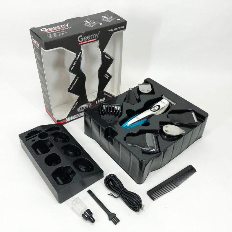 Машинка для стрижки GEMEI GM-562 з акумулятором для зручності використання