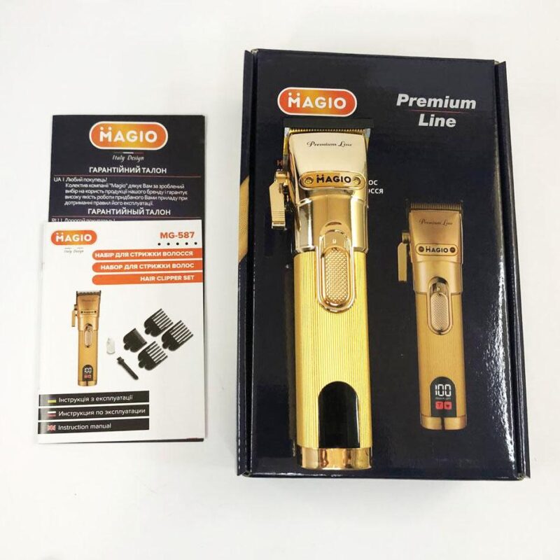 Машинка для стрижки волосся MAGIO MG-587 — професійний інструмент для бездоганного вигляду.