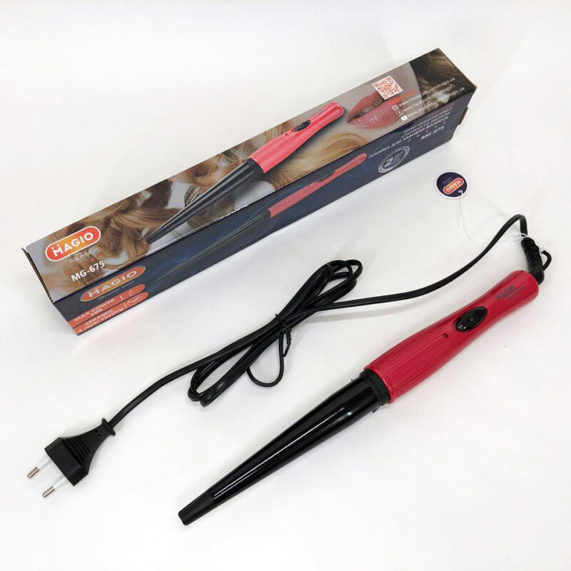 Magio MG-675 Плойка конусна для завивки волос з керамічною поверхнею SilkySmooth