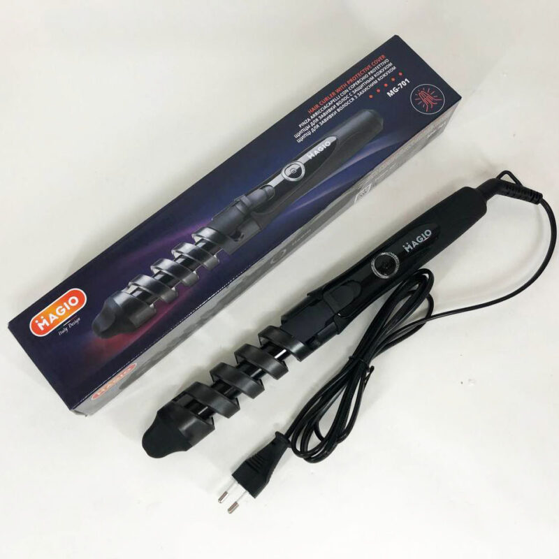 Щипці-плойка MAGIO MG-701 — універсальний інструмент для створення локонів