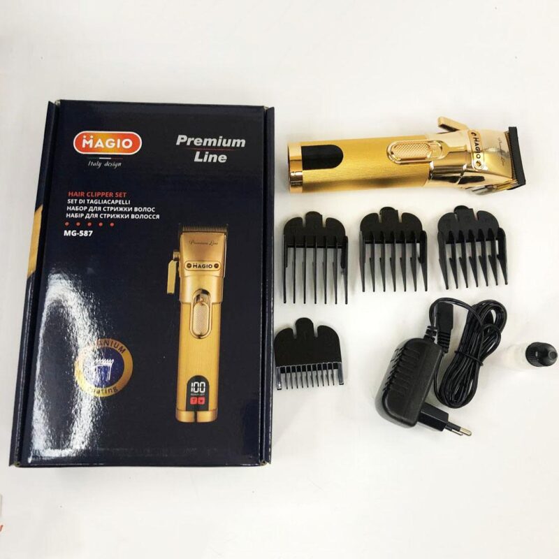 Машинка для стрижки волосся MAGIO MG-587 — професійний інструмент для бездоганного вигляду.