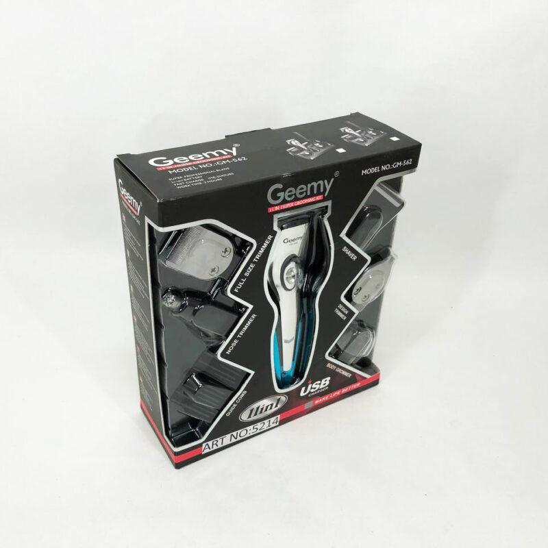 Машинка для стрижки GEMEI GM-562 з акумулятором для зручності використання