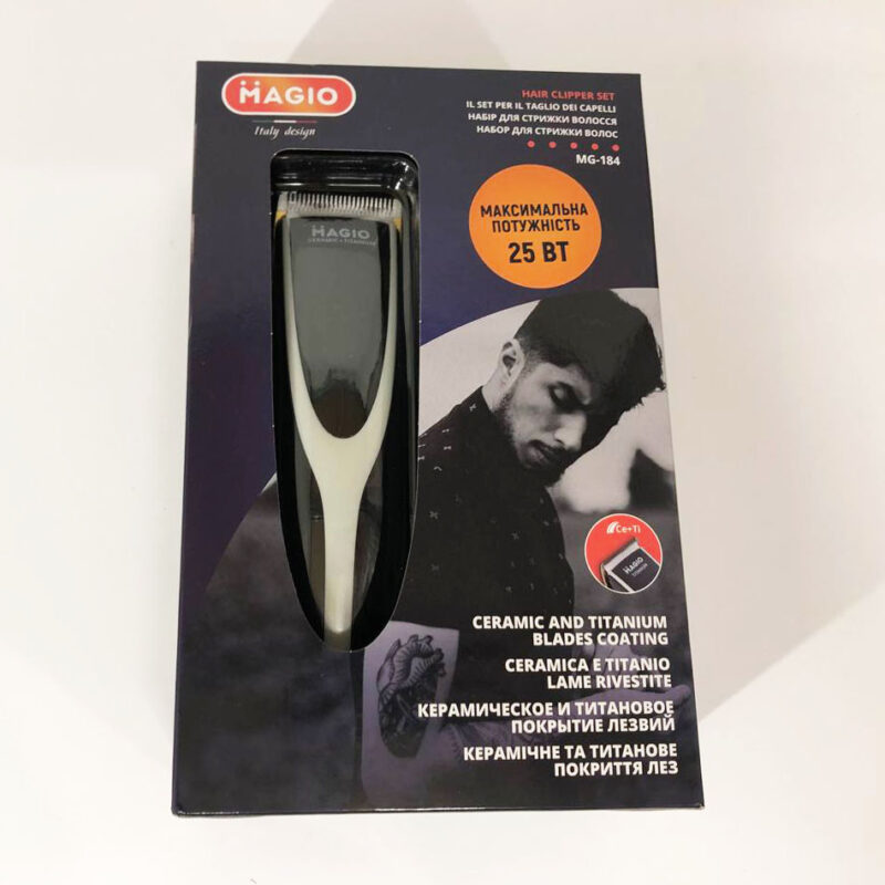 Машинка для стрижки MAGIO MG-184 — професійна електробритва для бездоганного вигляду