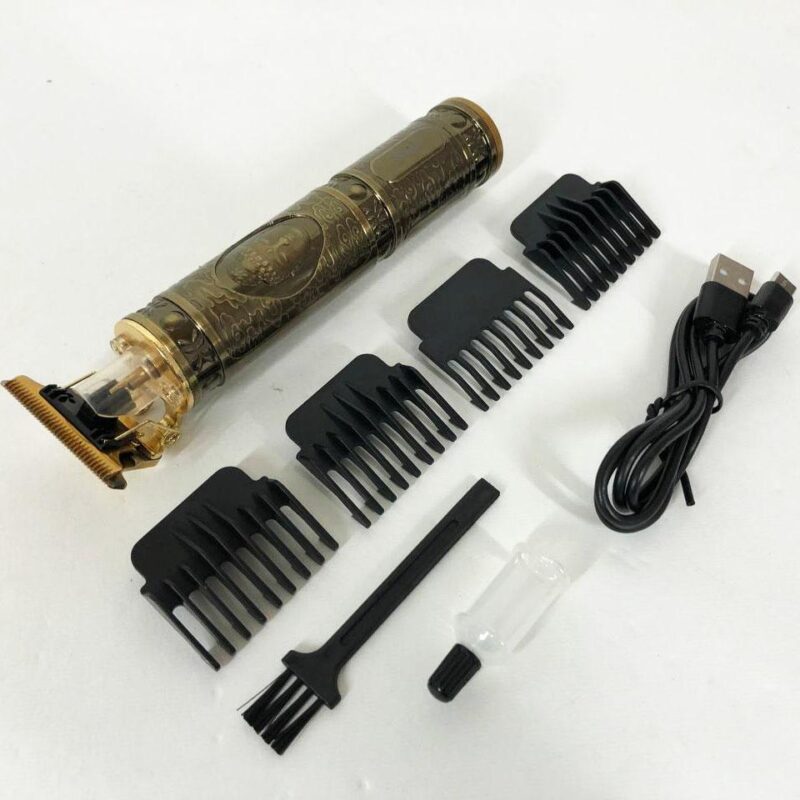 Машинка для стрижки волосся Shuke SK-8017 — професійний триммер для бороди з автономною роботою до 300 хвилин.