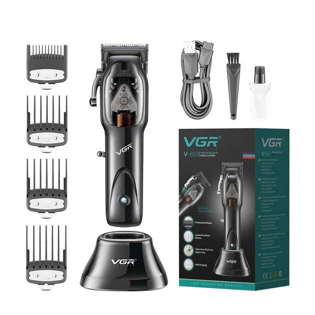 Машинка для стрижки волосся VGR Hair Clipper V-653 Voyager — ідеальні плавні переходи без зусиль