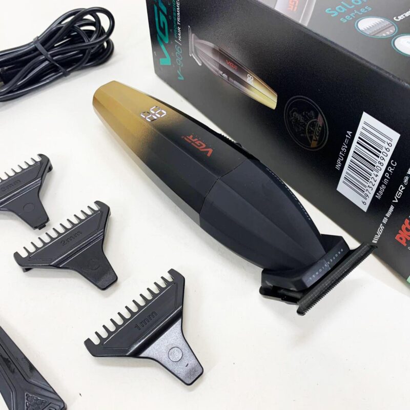 Машинка для стрижки волосся VGR V-906 тример для окантовки та стрижки бороди.