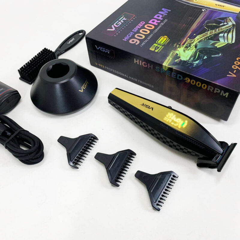 Машинка для стрижки волосся VGR V-992 GOLD з потужним мотором для ідеальної зачіски