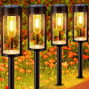 komplekt-svetylnykov-dlia-hazona-solar-lawn-light-shinedo-y246-warm-white-komplekt-2-sht-74104374527148_e4a9dc3aca Комплект світильників для газону Solar Lawn Light Shinedo Y246 warm white комплект 2 шт освітлення до 8 годин без електрики