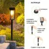 komplekt-svetylnykov-dlia-hazona-solar-lawn-light-shinedo-y246-warm-white-komplekt-2-sht-92982529773080_9a7ab2c392 Комплект світильників для газону Solar Lawn Light Shinedo Y246 warm white комплект 2 шт освітлення до 8 годин без електрики
