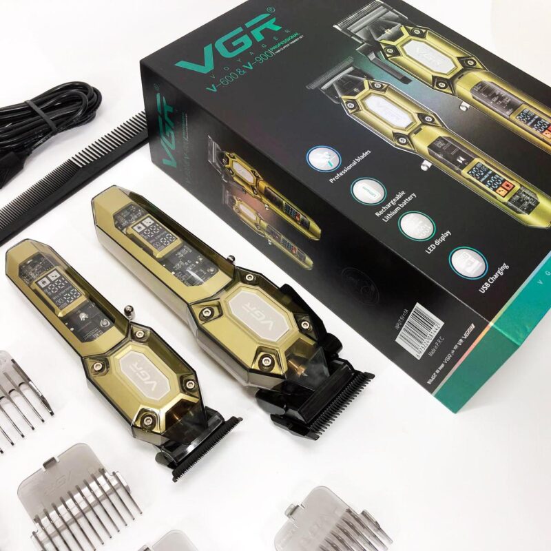 Комплект 2 до 1 VGR V-600 V-900 — зручний інструмент для професійної стрижки вдома.