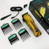 Акумуляторна машинка для стриження VGR V-138 GOLD з LED-дисплеєм та безщітковим мотором для професіоналів