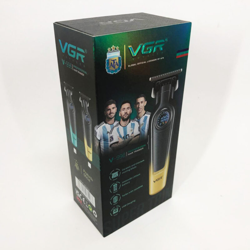 Тример VGR V-996 GREEN — ефективний інструмент для професійних зачісок.