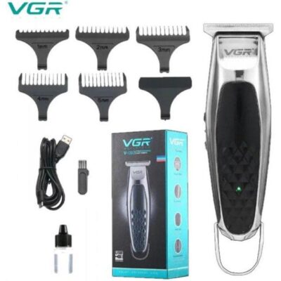 Бездротова акумуляторна машинка VGR V-093 — ідеальна для точних стрижок.