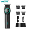 Тример VGR V-977 BLACK — потужний інструмент для професійного стайлінгу волосся.