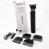 Машинка для стрижки волосся Vintage T9-2 BLACK — бездротовий тример з 4 насадками для ідеальної стрижки.