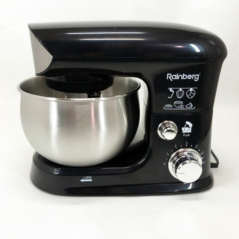Электричний планетарний міксер Rainberg RB-8083 з потужністю 3200 Вт