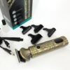 Акумуляторна машинка для стрижки волосся VGR V-962 — тример для бороди та вусів з насадками 1-7 мм для професійного використання.