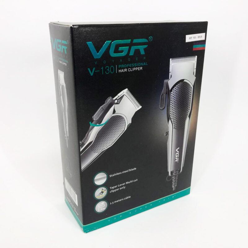 Машинка для стрижки VGR V-130 — професійний триммер для волосся з насадками