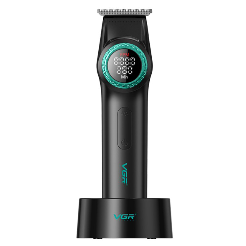 Тример VGR V-977 BLACK — потужний інструмент для професійного стайлінгу волосся.