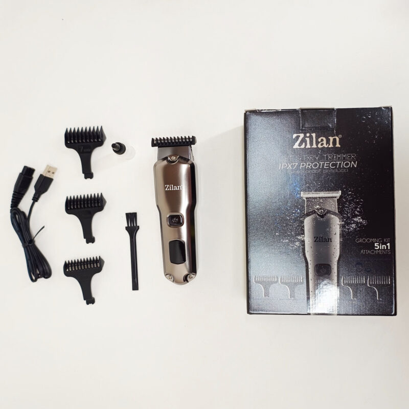 Тример для бороди та вусів Zilan ZLN8634 — 5 у 1 для ідеального вигляду