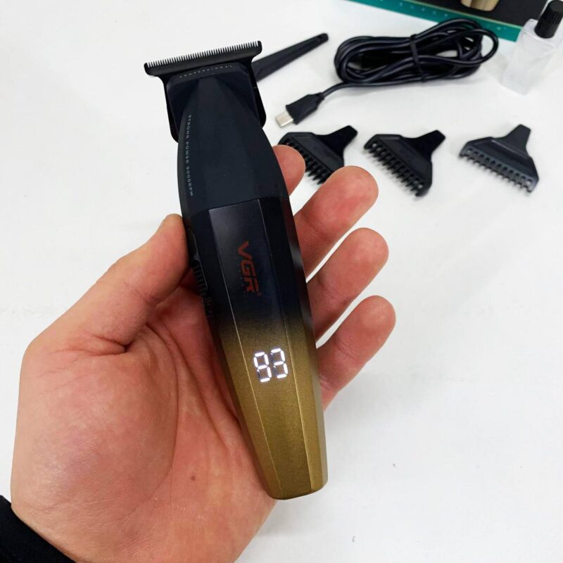 Машинка для стрижки волосся VGR V-906 тример для окантовки та стрижки бороди.
