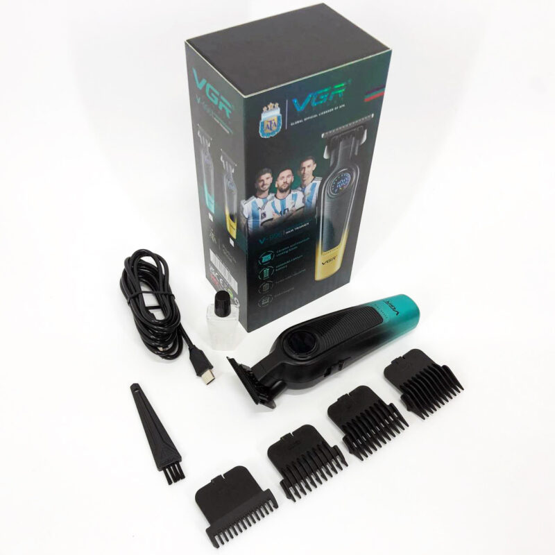 Тример VGR V-996 GREEN — ефективний інструмент для професійних зачісок.