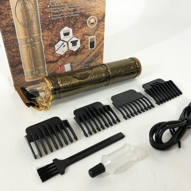 Машинка для стрижки волосся Shuke SK-8017 — професійний триммер для бороди з автономною роботою до 300 хвилин.