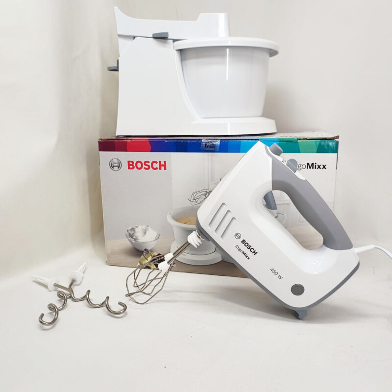 Миксер BOSCH MFQ36460 — 450 Вт, 5 швидкостей, автоматичне обертання чаші