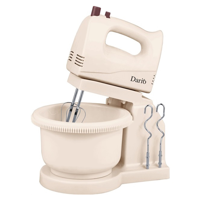 Миксер Dario DM3010B з чашею, 5 швидкостей і потужністю 300 Вт