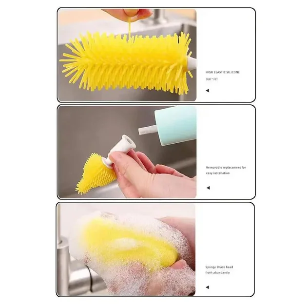 mnohofunktsyonalnaia-elektrycheskaia-shchetka-dlia-mytia-posudy-s-raznymy-nasadkamy-brush-and412-40372304537536_a362c1fd62 Brush AND412 Багатофункціональна електрична щітка для миття посуду з насадками 2 шестерні та водонепроникність IPX7.