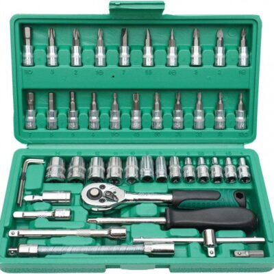 Набір інструментів у валізці Piece Tool Set (46 предметів) — для всіляких ремонтів у вашому домі або авто.