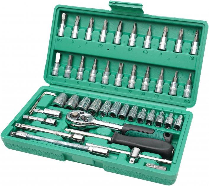 Набір інструментів у валізці Piece Tool Set (46 предметів) — для всіляких ремонтів у вашому домі або авто.