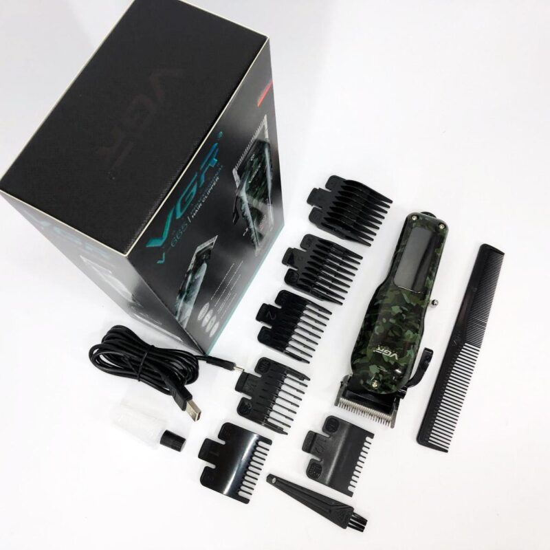 Машинка для стрижки волосся VGR V-665 – ідеальний помічник для стильних стрижок вдома